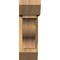 Ekena Millwork Funston Slat Rough Sawn Bracket w/ Offset Brace, Western Red Cedar, 6"W x 18"D x 18"H BKT0604X18X18FST06RWR - alternate 3